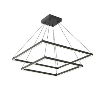 Piazza LED Chandelier in Black (347|CH88232-BK-UNV-010)