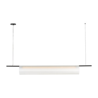 Trace LED Linear Chandelier in Nightshade Black (182|PBLS80727BEG)