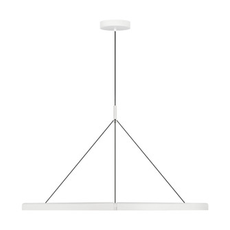 Cloak LED Chandelier in Matte White (182|PBCH80527MW)