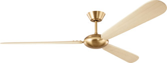 Pod 64'' Ceiling Fan in Burnished Brass (71|3PODSM64BBSWWO)