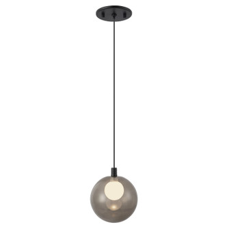 Bolla LED Pendant in Black/Smoked (347|PD3106-BK/SM)