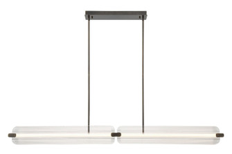 Neoness LED Linear Chandelier in Weathered Brass (40|50057-023)