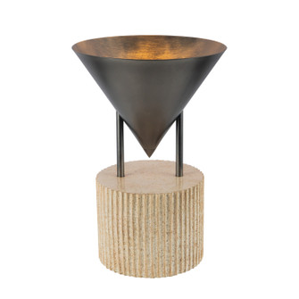 Versus One Light Table Lamp in Aged Steel (452|TL341015STA)