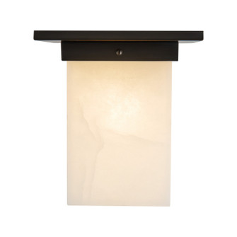 Mineral One Light Flush Mount in Urban Bronze/Alabaster (452|FM356808UBAR)