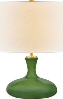 Amber One Light Table Lamp in Green | Green (454|KST1251GG)