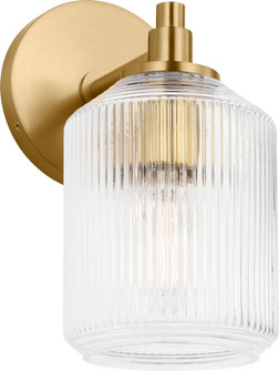Barstow One Light Bath in Burnished Brass/Burnished Brass (454|CV1091BBS)