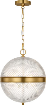 Lucinda Three Light Pendant in Burnished Brass/Burnished Brass (454|AP1303BBS)