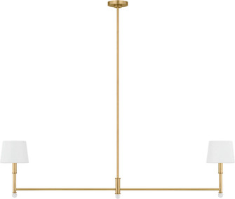 Greard Two Light Linear Chandelier in Gild | Gild (454|AC1182GD)