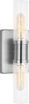 Keaton Two Light Vanity in Brushed Nickel | Brushed Nickel (454|4465002CC-962)