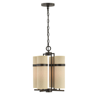 Weston Four Light Chandelier in Mediterranean Bronze (51|1-4561-4-15)