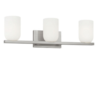 Neblina Three Light Vanity in Brushed Nickel (1|GLV1973BN)