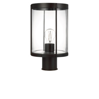 Luning One Light Outdoor Post Lantern in Textured Black (1|GLO1741C-TXB)
