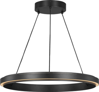 Aro LED Chandelier in Midnight Black (1|GLC1891MBK)