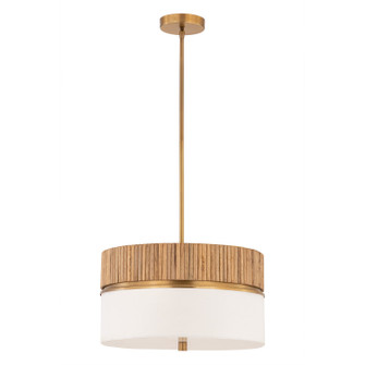 Nebri Three Light Pendant in Legacy Brass (7|12056-732)