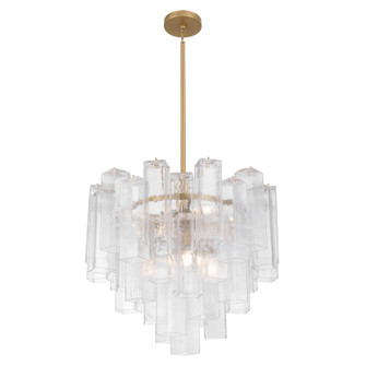 Torvento Nine Light Pendant in Legacy Brass (29|N3148-732)