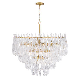 Glassara 15 Light Pendant in Legacy Brass (29|N3129-732)