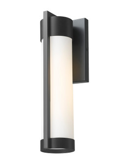 Stratford One Light Wall Sconce in Matte Black (405|9954-1W-BK-13-WH)
