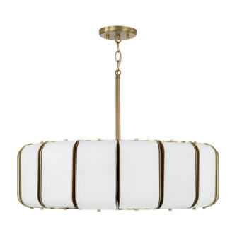 Marcell LED Pendant in Aged Brass (65|361801AD)