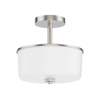 Fuller Two Light Semi Flush/Pendant Convertible in Satin Nickel (16|5692WTSN)