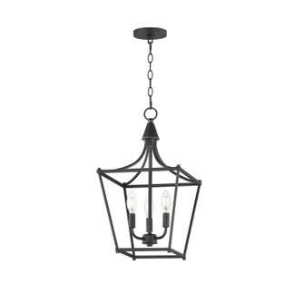 Clifton Three Light Pendant in Black (16|25313BK)