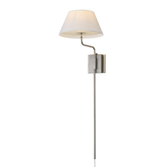 Dunbridge One Light Wall Sconce in Polished Nickel (16|18410OFPN)