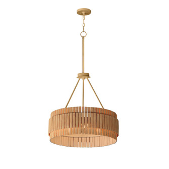 Satori Three Light Flush Mount in Natural Aged Brass (16|14453NANAB)