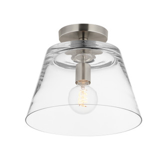 Hudson One Light Pendant in Satin Nickel (16|12880CLSN)