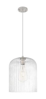 Downtown Urban One Light Pendant in Satin Nickel (405|434-1P-SN-G559-12CL)