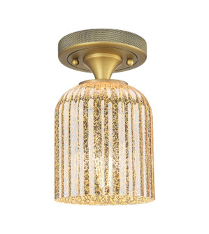 Downtown Urban One Light Flush Mount in Brushed Brass (405|434-1F-BB-G559-5ME)