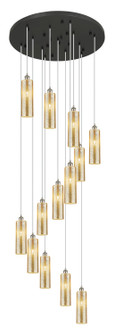 Downtown Urban 13 Light Pendant in Brushed Satin Nickel (405|132BK-B-13P-SN-G434-12ME)