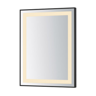 Framed LED Mirror in Black (86|E42091-BK)