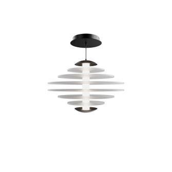 Loopey LED Pendant in Black (34|PD420614-BK)