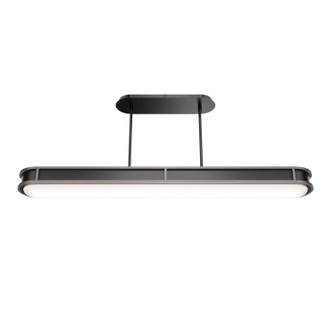 Longboard LED Pendant in Black/Brushed Nickel (34|PD414648-TWA-BK/BN)
