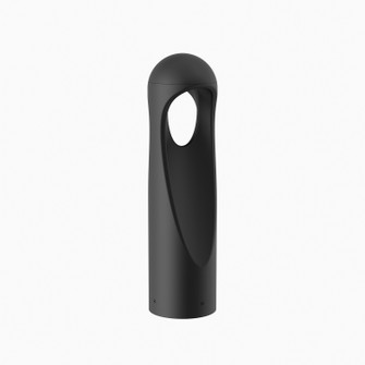 Scoop LED Bollard in Black on Aluminum (34|6702-27BK)