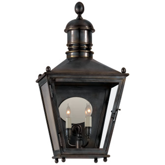 sussex3 Three Light Wall Lantern in Bronze (268|CHO 2035BZ)