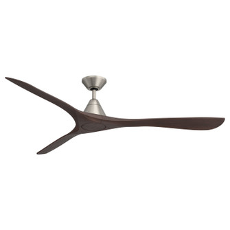 Carve 72'' Ceiling Fan in Antique Nickel/Dark Walnut (441|FR-D2504-72-AN/DW)