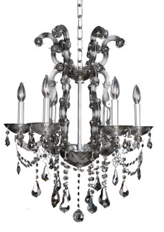 Brahms Six Light Chandelier in Chrome (238|023455-010-FR001)