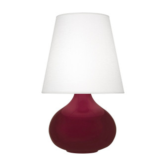 Small June One Light Accent Lamp in Sugar Plum Glazed Ceramic (165|SM93)