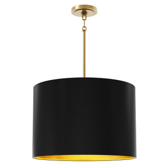 Jack Four Light Pendant in Matte Gold Interior w/Modern Brass (165|496MOS)