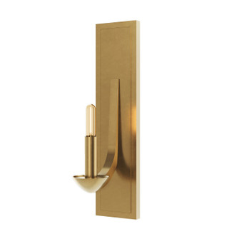 Goldie One Light Wall Sconce in Lacquered Burnished Brass (165|2955)