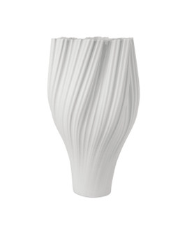 Whorl Vase in White (142|1200-1005)