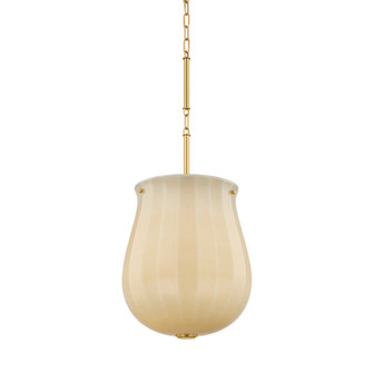 Nevins One Light Pendant in Aged Brass (70|3113-AGB)