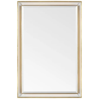 Tricia LED Mirror in Modern Iron and Gild (268|TOB 2965MI/G)