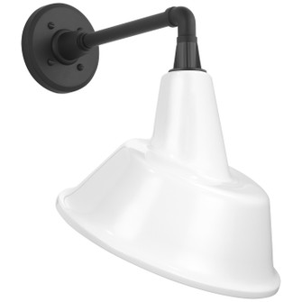 Academy Barn Light LED Barn Light in Matte Black (268|TOB 2811MBK/S3-WHT)
