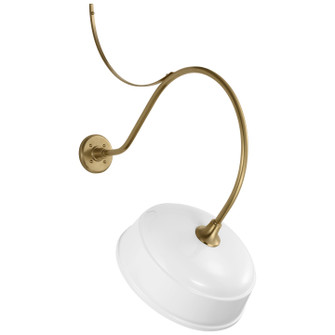 Academy Barn Light LED Barn Light in Hand-Rubbed Antique Brass (268|TOB 2806HAB/S7-WHT)