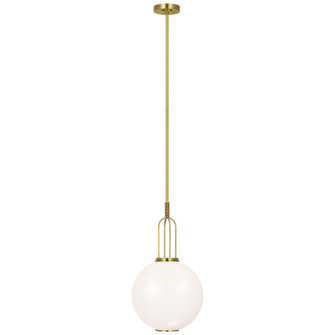 Meir LED Pendant in Soft Brass (268|MF 5225SB-WG)