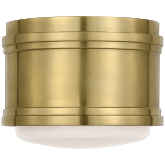 Marden LED Flush Mount in Antique-Burnished Brass (268|CHC 4061AB-WG)