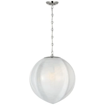 Rae LED Pendant in Polished Nickel (268|ARN 5026PN-WSG)