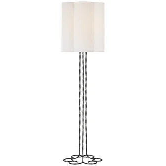 Shae LED Floor Lamp in Aged Iron (268|ARN 1020AI-LS)