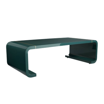 Turnley Coffee Table in Peacock/Antique Brass (314|FCS24)